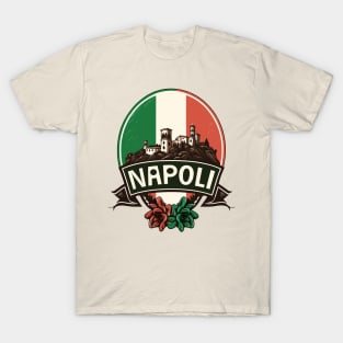 Napoli, Italia - Retro Italian Region Design T-Shirt